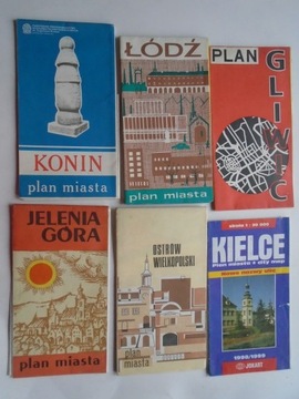 @ STARE PLANY MIAST KIELCE KONIN ŁÓDŹ LUBLIN SOPOT OPOLE GLIWICE GDYNIA x12