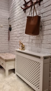 Ламельные фасады с жалюзи 2422 x 294 теплый БЕЛЫЙ