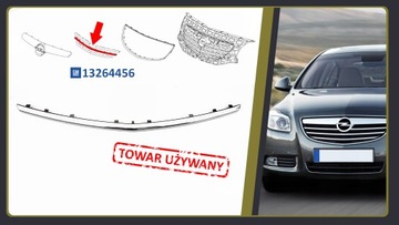 Opel Insignia A przed liftem grill listwa chrom