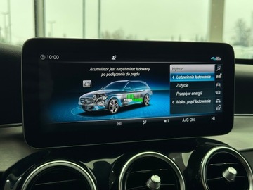 Mercedes Klasa C W205 Kombi Facelifting HYBRYDA 2.0 300 de 306KM 2020 Mercedes-Benz C 300 Plug In AMG Line / CarPlay / 1, zdjęcie 32