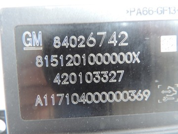 MODUL PDC ČIDEL OPEL ASTRA K V 84026742