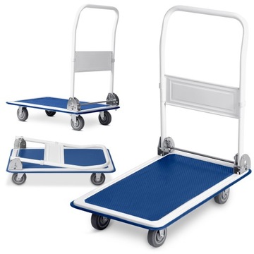 WÓZEK TRANSPORTOWY PLATFORMOWY MAGAZYNOWY TOWAROWY SKŁADANY 150 kg