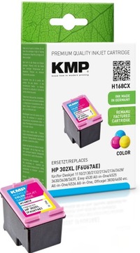 Tusz do HP 302XL kolor 12 ml F6U67AE