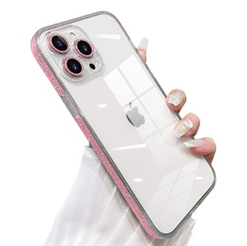 ETUI BROKATOWE CASE do iPhone 12 Pro Max Różowy