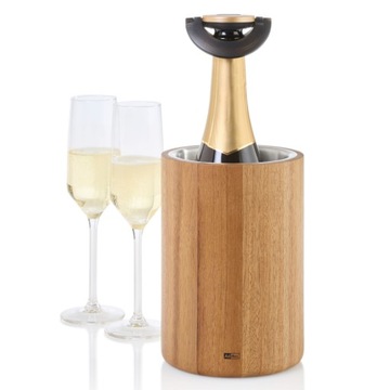 ШАМПАНСКИЙ ОХЛАДИТЕЛЬ для вина, дерево акации Vine AdHoc