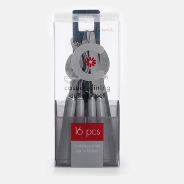 FLAMEFIELD GREY CUTLERY 16PC SET: sztućce turystyczne