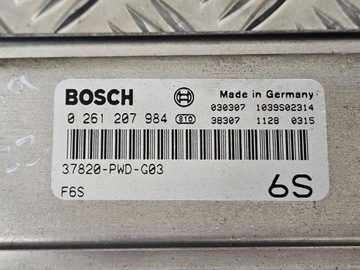 HONDA JAZZ 2003 ŘÍZENÍ / MODUL ECU