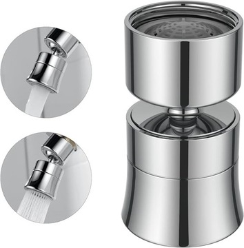 AERATOR DO KRANU BATERII 2 TRYBY OBROTOWY