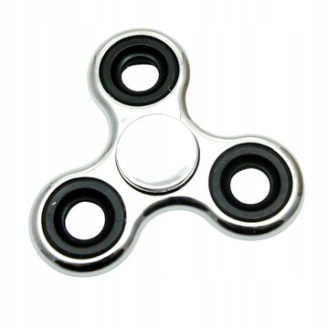 SPINNER Fidget Hand w srebrnym kolorze
