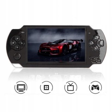 ПОРТАТИВНАЯ МИНИ-КОНСОЛЬ X6 РЕТРО, 1000 ИГР, 8 ГБ, 4,3 дюйма