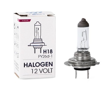 ŻARÓWKA ŻARÓWKI H18 12V 65W PY26D-1 HOMOLOGACJA