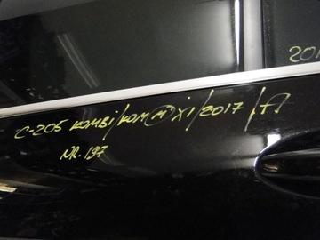 MERCEDES C CLASS W 205 ДВЕРЬ ПЕРЕДНЯЯ ЗАДНЯЯ ЛЕВАЯ