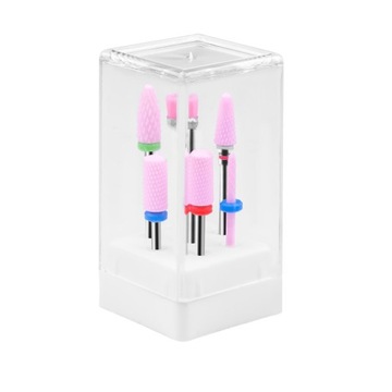 Набор фрез для клавира, 7 предметов, керамический футляр с бриллиантами.