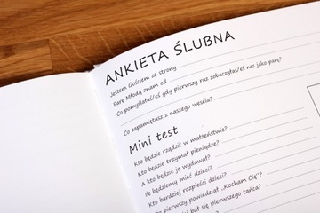 СВАДЕБНЫЕ АНКЕТЫ - СВАДЕБНАЯ ГОСТЕВАЯ КНИГА А4 100 стр.