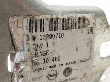 OPEL MERIVA B PANT DVEŘE LEVÝ ZADNÍ 13280710
