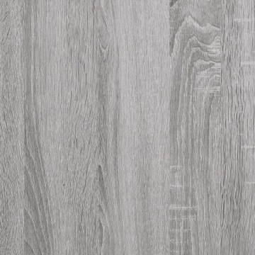 ШКАФ ДЛЯ ВИНИЛОВЫХ ПЛАСТИНОК СЕРЫЙ ДУБ SO84.5X38X89CM