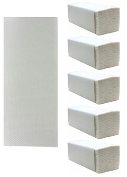 BIAŁE RĘCZNIKI PAPIEROWE ZZ RĘCZNIKI BIAŁE V FOLD
