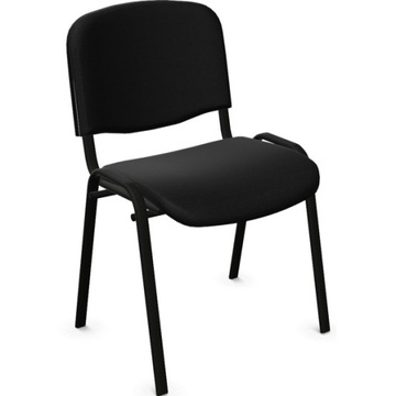 Krzesło konferencyjne biurowe ISO czarne Nowy Styl
