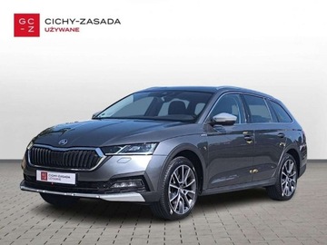 Skoda Octavia IV Scout 2.0 TDI 150KM 2022 Skoda Octavia Scout 2.0 TDI 150KM Salon PL 4x4 Matrix Tempomat 2.0