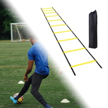 Тренировка работы ног на лестнице Agility 500 см, 10 секций