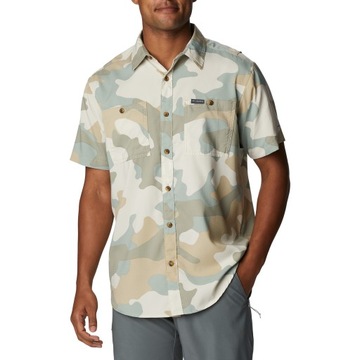 Koszula trekkingowa męska Columbia Camo M