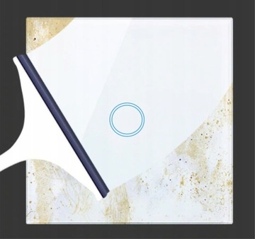 СЕНСОРНЫЙ ВЫКЛЮЧАТЕЛЬ СВЕТА ОДИНОЧНОЕ СВЕТОДИОДНОЕ СТЕКЛО