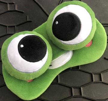 СПАЛЬНАЯ МАСКА ДЛЯ ГЛАЗ РАССЛАБЛЯЮЩАЯ лягушка