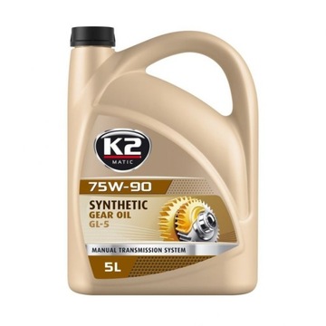 K2 MATIC OLEJ PRZEKŁADNIOWY GL5 75W90 5L