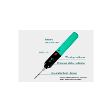 АККУМУЛЯТОРНЫЙ ПАЯЛЬНИК Li-ion 8W SI-B166 PROSKIT