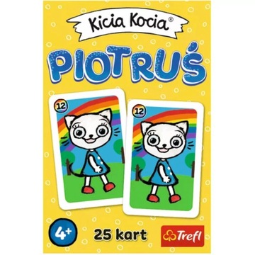KARTY DO GRY PIOTRUŚ KICIA KOCIA TREFL
