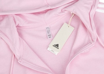 adidas bluza damska z kapturem rozpinana sportowa hoodie Oversize roz.M