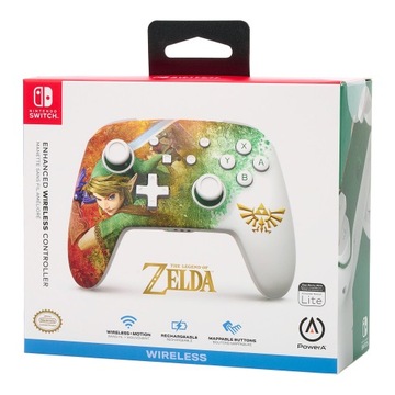 PowerA SWITCH Pad bezprzewodowy Zelda Watercolor
