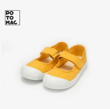 Trampki balerinki Potomac wsuwane pachnące żółt 22