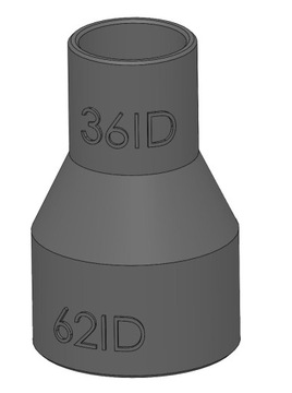 Adapter Midi 2 36ID 62ID Axminster AP406SS