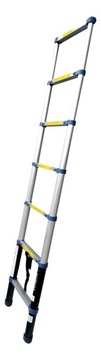 Алюминиевая телескопическая лестница 2М - 150кг