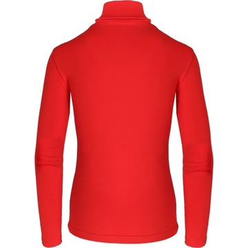 Golf Damski Cienki Elastyczny Swet czerwony 2XL