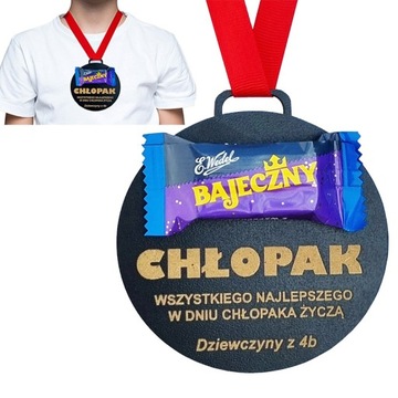 MEDAL BAJECZNY CHŁOPAK prezent na Dzień Chłopaka