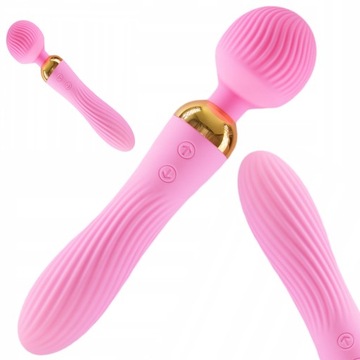 Vibrator Women's Clitoral Massager Sex Dildo 2in1