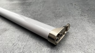 Штанга гардеробная, штанга платяная овальная, белый 80