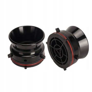 2 шт. 10-ДЮЙМОВЫЕ АДАПТЕРЫ ДЛЯ СТУПИЦЫ NAB, ЧЕРНАЯ ПОЛИРОВАННАЯ