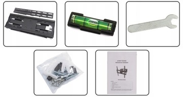 РЕГУЛИРУЕМОЕ ВРАЩАЮЩЕЕСЯ КРЕПЛЕНИЕ ДЛЯ ТЕЛЕВИЗОРА ВЕШАЛКА ДЛЯ ТЕЛЕВИЗОРА