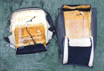 CROSSLAND X СПИНКА СИДЕНЬЯ СПИНКА СИДЕНИЯ ПРАВАЯ ПЕРЕДНЯЯ КОВРИК ИЗ АЛЬКАНТАРЫ С ПОДОГРЕВОМ