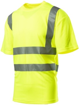 KOSZULKA Z ODBLASKAMI BRIXTON FLASH ŻÓŁTA roz. XXL