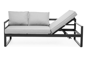 ТЕРРАСА САДОВАЯ МЕБЕЛЬ СОВРЕМЕННЫЙ УГЛОВОЙ ДИВАН АЛЮМИНИЕВЫЙ NICE