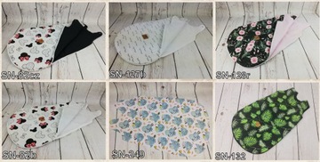 ŚPIWOREK NIEMOWLĘCY do spania 50X 90 Otulacz Zima