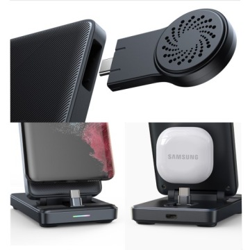 ЗАРЯДНАЯ СТАНЦИЯ JOYROOM 4 В 1 ЗАРЯДНОЕ УСТРОЙСТВО USB-C ДЛЯ ТЕЛЕФОНА USB C ДЛЯ НАУШНИКОВ