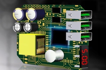 USB LED 3.1A БЫСТРАЯ ЗАРЯДКА 3.0 СЕТЕВОЕ ЗАРЯДНОЕ УСТРОЙСТВО