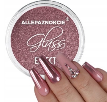 PYŁEK DO PAZNOKCI GLASS MIRROR EFEKT LUSTRA 05