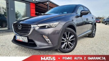 Mazda CX-3 Crossover 2.0 SKY-G 120KM 2017 Mazda CX-3 2.0BENZ Automat Navi kamera LIFT head up bi xenony bezwypadek