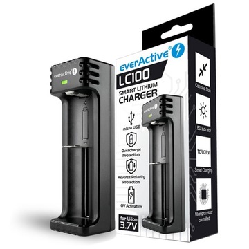 Зарядное устройство EVERACTIVE для аккумуляторов LC100